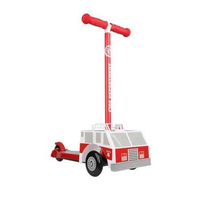 Изображение Dimensions 3D Firetruck Tilt and Turn Scooter