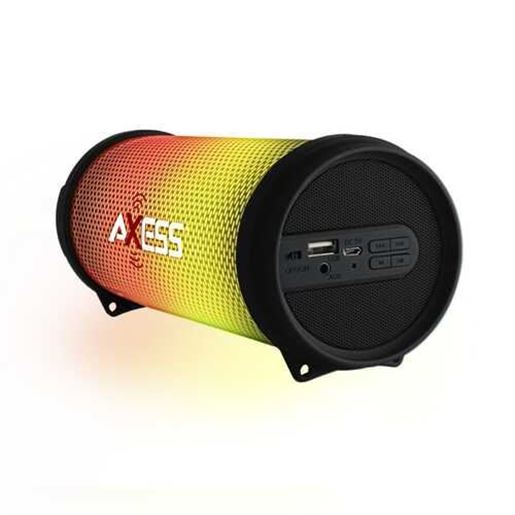 Picture of Axess HIFI Bluetooth Media Speaker with Colorful RGB Lights in Black