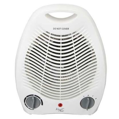 Picture of Vie Air 1500W Portable 2 Settings White Office Fan Heater with Adjustable Thermostat