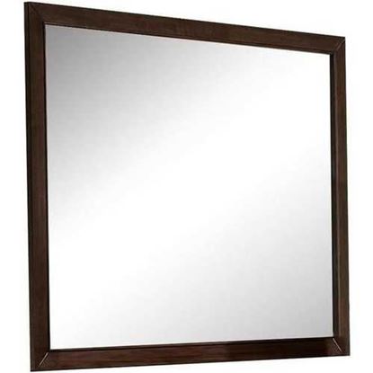 Изображение Espresso Wooden Rectangular Vanity Mirror