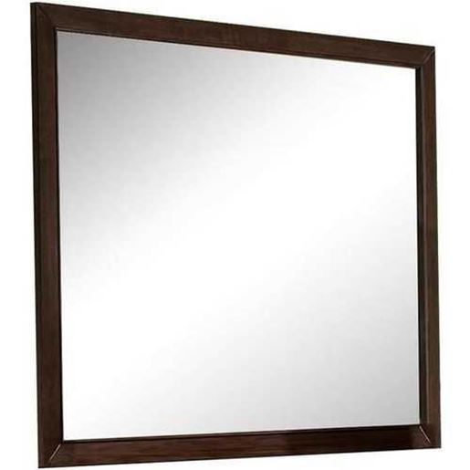 Изображение Espresso Wooden Rectangular Vanity Mirror