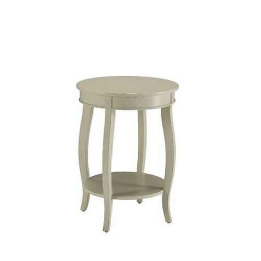 Picture of Antique White Wooden Side Table