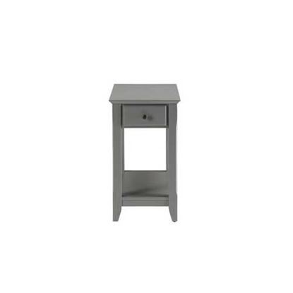 Picture of Cutie Compact Gray Single Drawer End Table