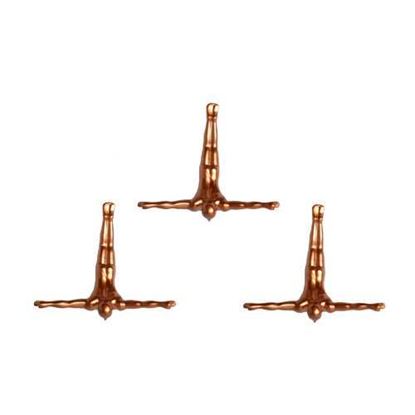 Picture of 6.5" x 2.5" x 6.5" Wall Diver - Bronze 3-Pack