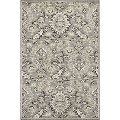 Picture of 5' x 8' Grey Medallion UV Treated Area Rug