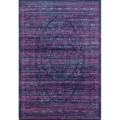 Picture of 63" x 86" Midnight Blue Olefin / Frieze Area Rug