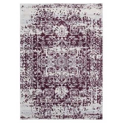 Picture of 63" x 86" Wine Olefin / Frieze Area Rug