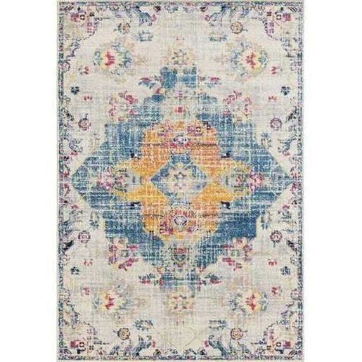 Picture of 63" x 86" Blue Olefi / Frieze Area Rug