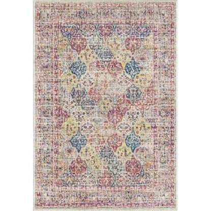 Изображение 63" x 86" Multicolor Olefin / Frieze Area Rug