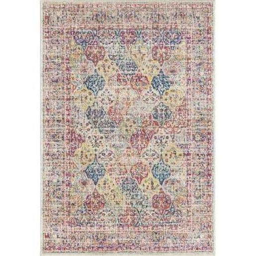 Изображение 63" x 86" Multicolor Olefin / Frieze Area Rug