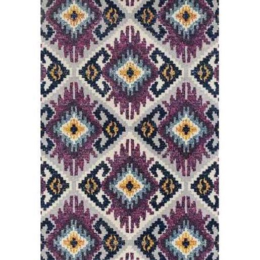 Picture of 63" x 86" Plum Olefin / Frieze Area Rug