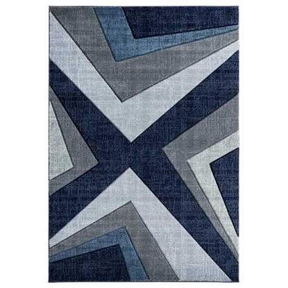 Picture of 31" x 88" Navy Olefin / Polypropylene Runner Rug