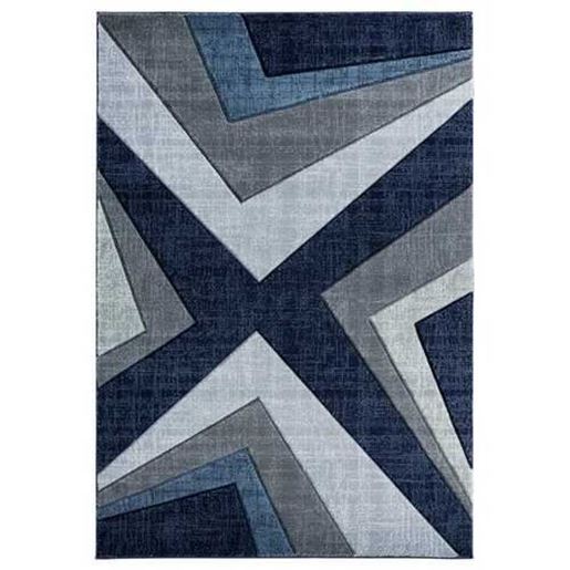 Изображение 31" x 88" Navy Olefin / Polypropylene Runner Rug