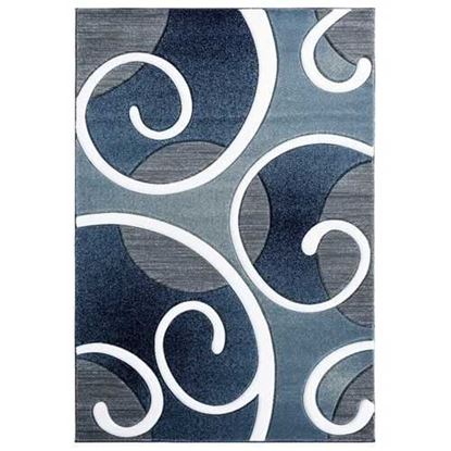 Picture of 31" x 88" Navy Olefin / Polypropylene Runner Rug