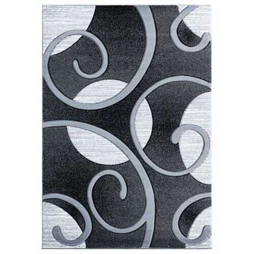 Picture of 31" x 88" Grey Olefin / Polypropylene Runner Rug