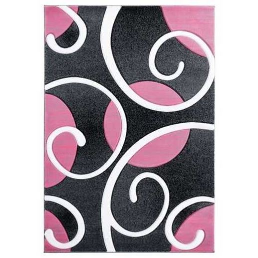 Изображение 31" x 88" Pink Olefin / Polypropylene Runner Rug