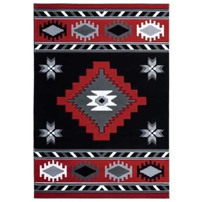 Изображение 31" x 88" Red Olefin / Polypropylene Runner Rug