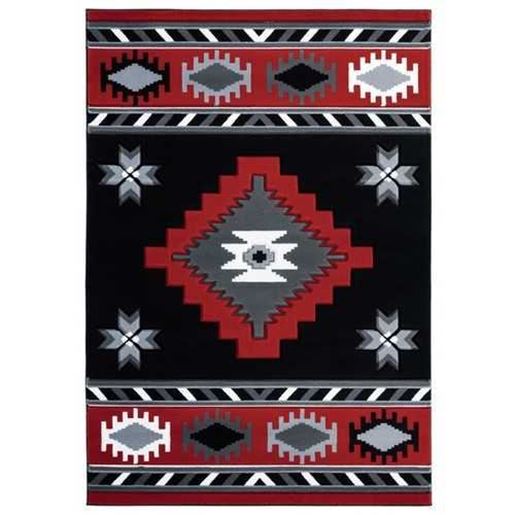 Picture of 31" x 88" Red Olefin / Polypropylene Runner Rug