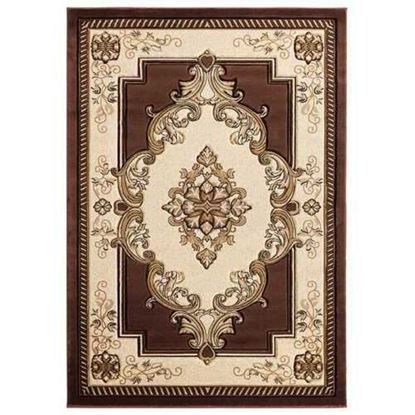 Изображение 31" x 88" Chocolate Olefin / Polypropylene Runner Rug