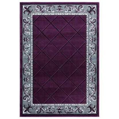 Изображение 31" x 88" Plum Olefin / Polypropylene Runner Rug