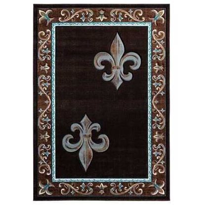 Picture of 31" x 88" Brown Olefin / Polypropylene RunnerRug