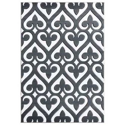 Picture of 31" x 88" Grey Olefin / Polypropylene Runner Rug