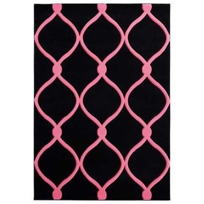 Изображение 31" x 88" Pink Olefin / Polypropylene Runner Rug