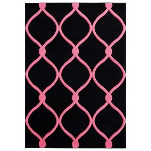 Picture of 31" x 88" Pink Olefin / Polypropylene Runner Rug