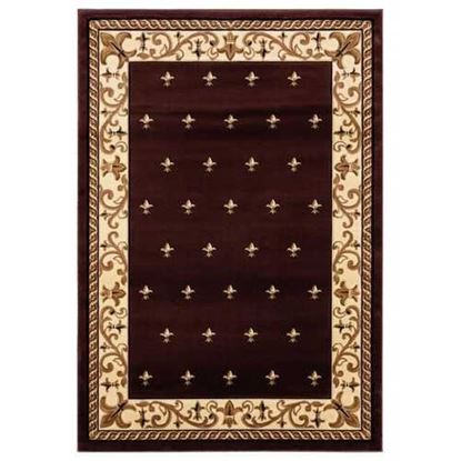 Изображение 31" x 88" Brown Olefin / Polypropylene Runner Rug