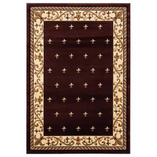 Изображение 31" x 88" Brown Olefin / Polypropylene Runner Rug