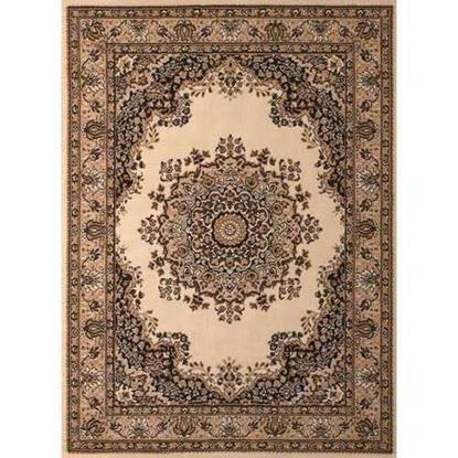 Picture of 94" x 126" Ivory Polypropyelene Oversize Rug