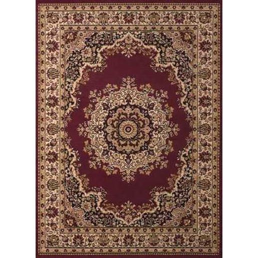 Picture of 94" x 126" Burgundy Polypropyelene Oversize Rug