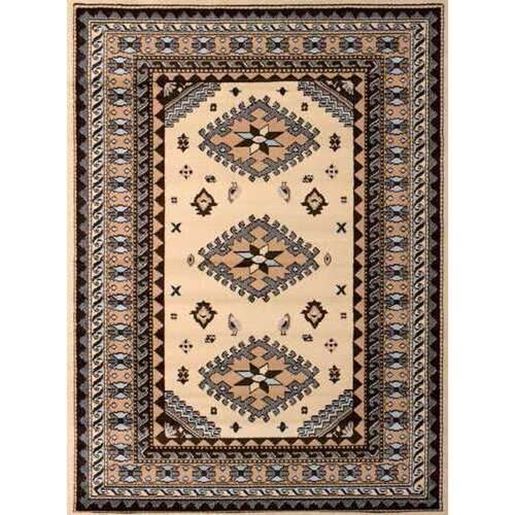 Picture of 94" x 126" Ivory Polypropyelene Oversize Rug