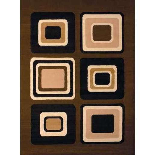 Picture of 94" x 126" Brown Polypropyelene Oversize Rug