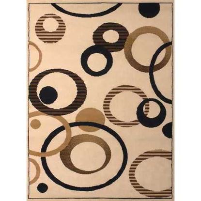 Picture of 94" x 126" Ivory Polypropyelene Oversize Rug