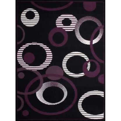 Picture of 94" x 126" Plum Polypropyelene Oversize Rug