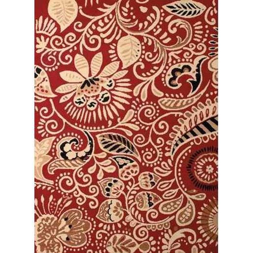 Изображение 94" x 126" Red Polypropyelene Oversize Rug