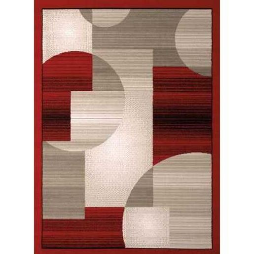 Picture of 94" x 126" Red Polypropyelene Oversize Rug