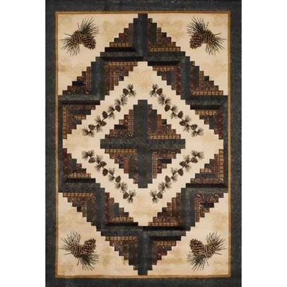 Изображение 47" x 63" Natural Polypropylene Accent Rug