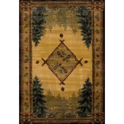 Изображение 47" x 63" Lodge Polypropylene Accent Rug