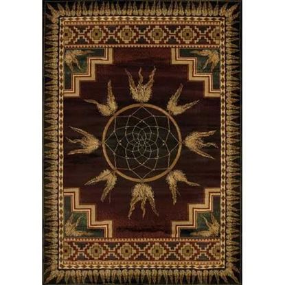 Picture of 47" x 63" Lodge Polypropylene Accent Rug