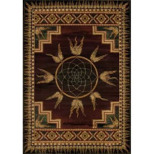 Picture of 47" x 63" Lodge Polypropylene Accent Rug