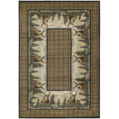 Picture of 47" x 63" Natural Polypropylene Accent Rug