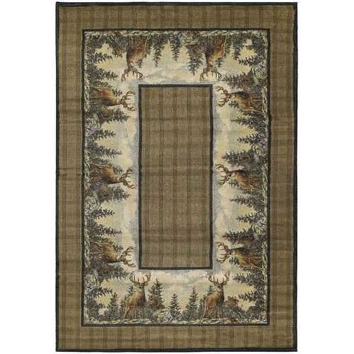 Изображение 47" x 63" Natural Polypropylene Accent Rug