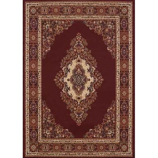 Picture of 94" x 126" Burgundy Polypropylene Oversize Rug