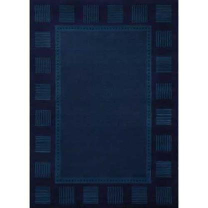 Изображение 94" x 126" Navy Polypropylene Oversize Rug