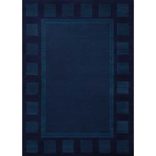 Изображение 94" x 126" Navy Polypropylene Oversize Rug