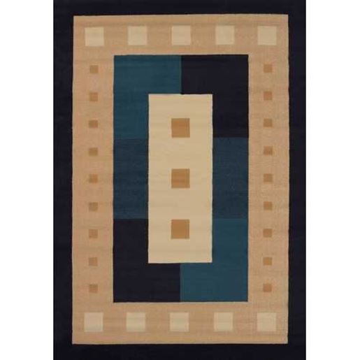 Изображение 94" x 126" Navy Polypropylene Oversize Rug