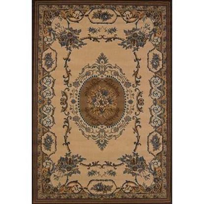 Picture of 94" x 126" Light Blue Polypropylene Oversize Rug