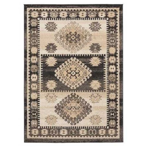 Picture of 63" x 86" Walnut Olefin Frieze Area Rug